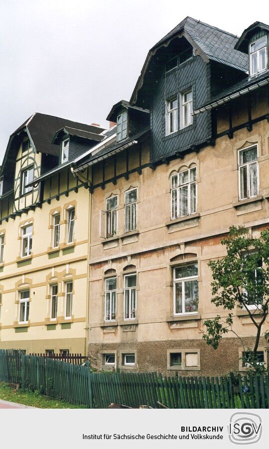Wohnhäuser in Olbernhau
