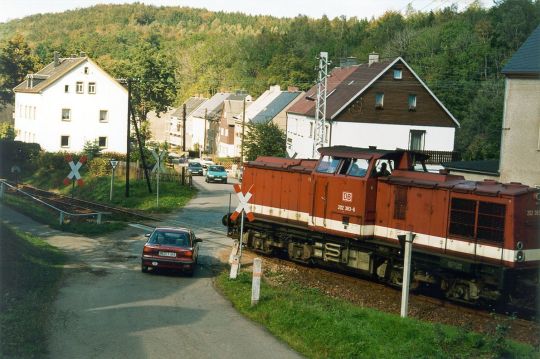 Zug durch Rechenberg-Bienenmühle