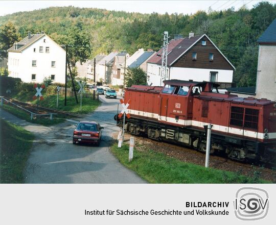 Im Zittauer Gebirge, Zufahrt nach Oybin