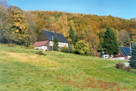 Wohnhaus am Hang in Rechenberg-Bienenmühle