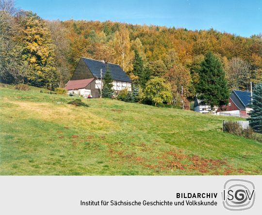 Wohnhaus am Hang in Rechenberg-Bienenmühle