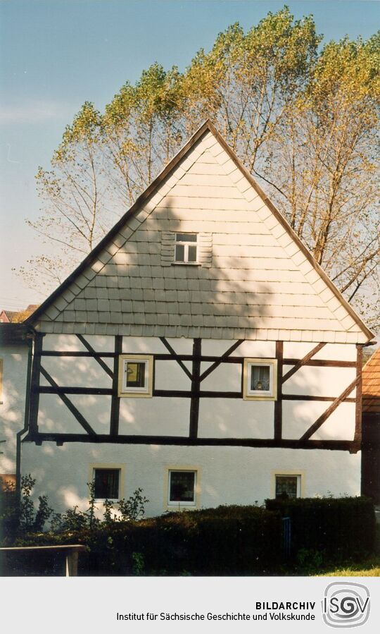 Silbermannhaus in Kleinbobritzsch