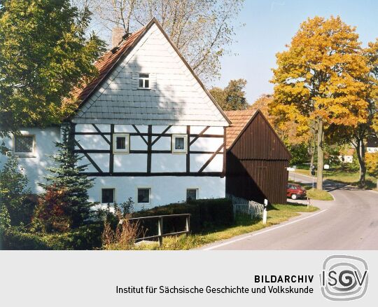 Silbermann-Haus in Kleinbobritzsch