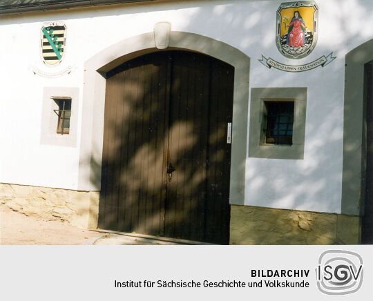 Im Hof des Frauensteiner Schlosses