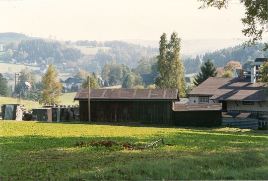 Lagerschuppen einer Tischlerei in Cämmerswalde