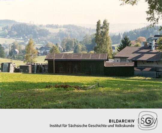 Lagerschuppen einer Tischlerei in Cämmerswalde