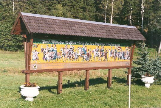 Gedenktafel für Prof. Wilhelm Walter in Cämmerswalde