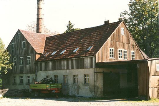 Fabrikgebäude der ehemaligen Stuhlfabrik in Clausnitz