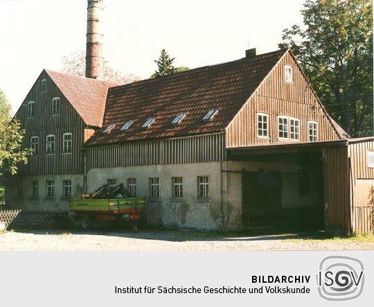 Fabrikgebäude der ehemaligen Stuhlfabrik in Clausnitz