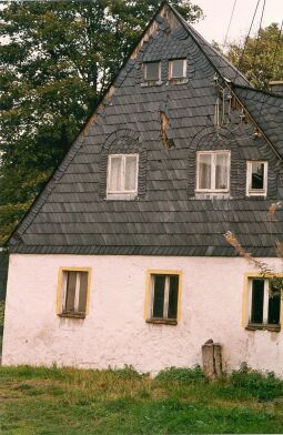 Bild: Unbewohntes Haus in Seiffen