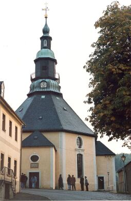 Bild: Kirche in Seiffen