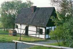 Bild: Im Freilichtmuseum Seiffen