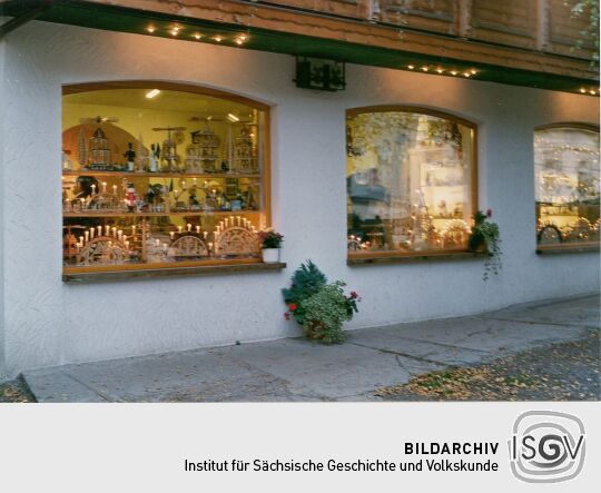 Verkaufsladen in Seiffen