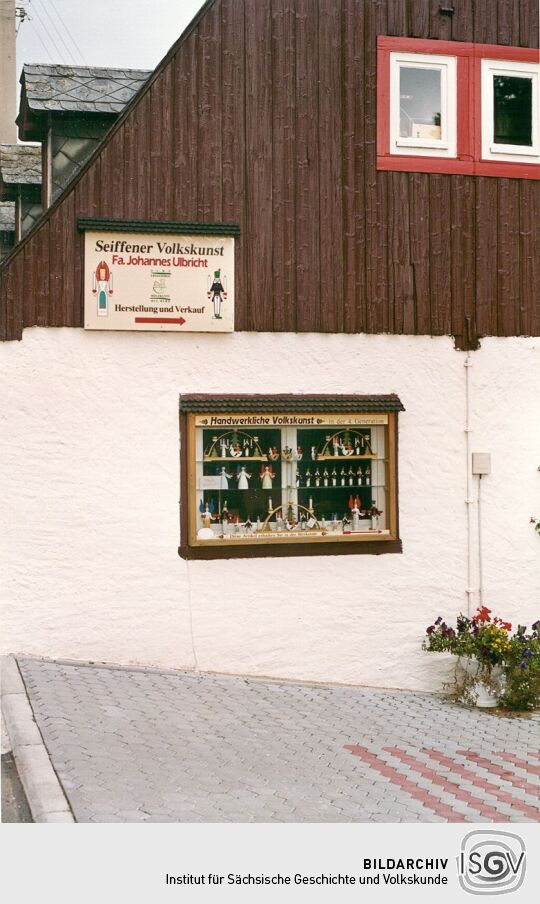 Wohnhaus mit Werkstatt in Seiffen