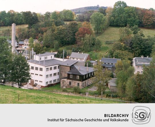 Blick auf den Schwartenberg in Seiffen