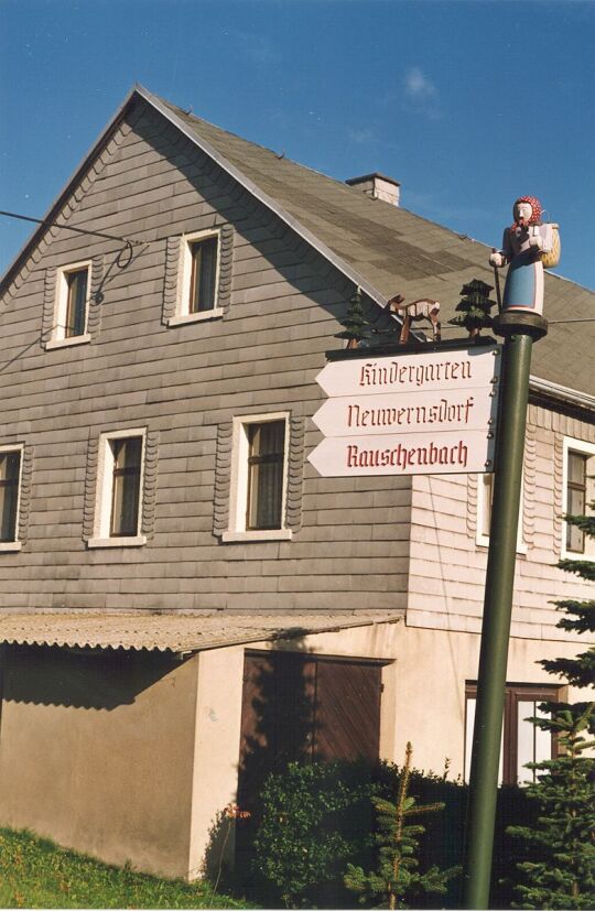 Wegweiser in Deutscheinsiedel