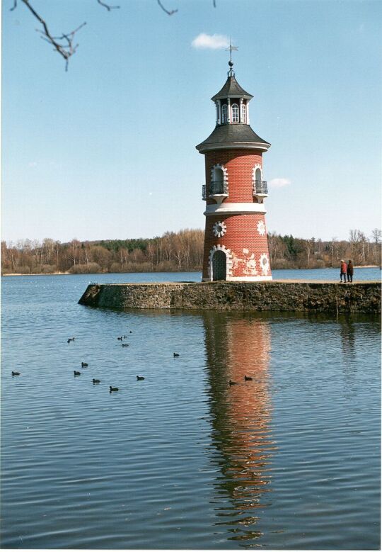 Leuchtturm am Fasanenschlößchen in Moritzburg