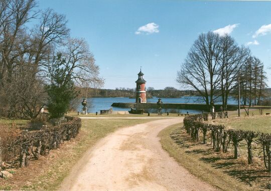 Leuchtturm am Fasanenschlößchen in Moritzburg