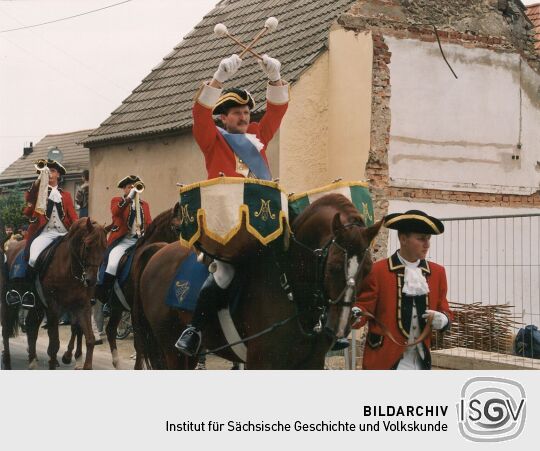 Festumzug zur 700-Jahr-Feier in Moritzburg