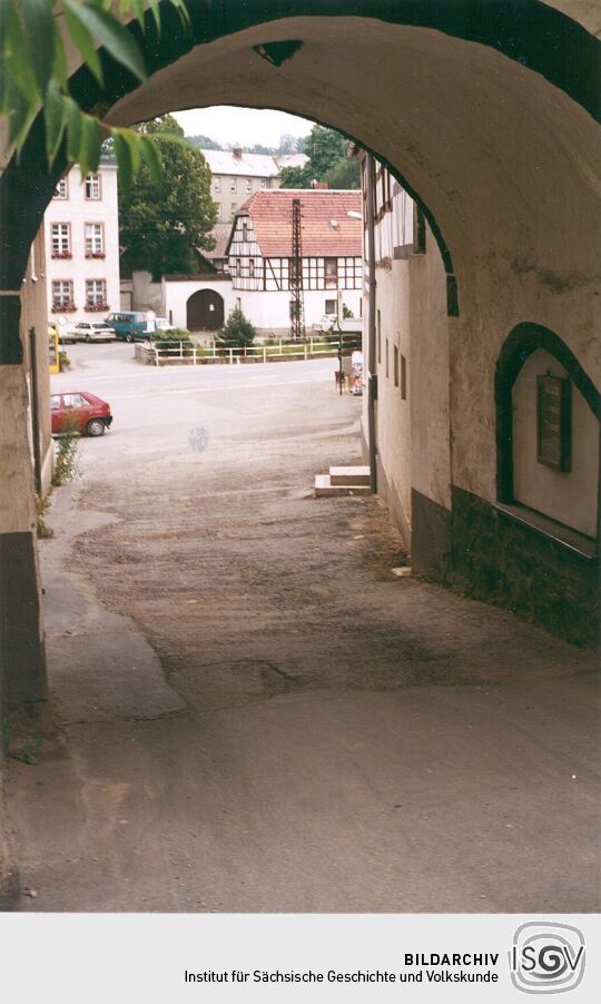 In der Kirchgasse in Neumarkt