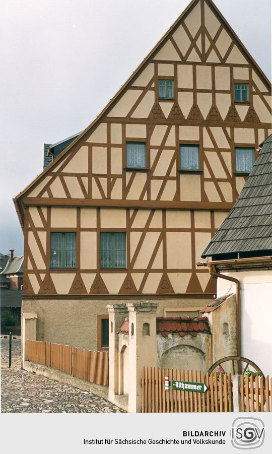 Haus des Anrichters in der Saigerhütte in Olbernhau