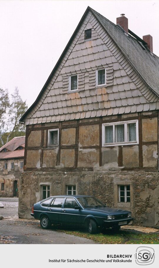 Fachwerkhaus in Olbernhau