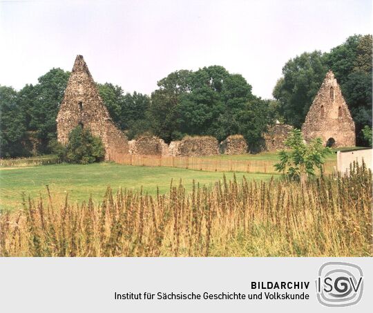Ruine der Klosterscheune in Alt-Zella