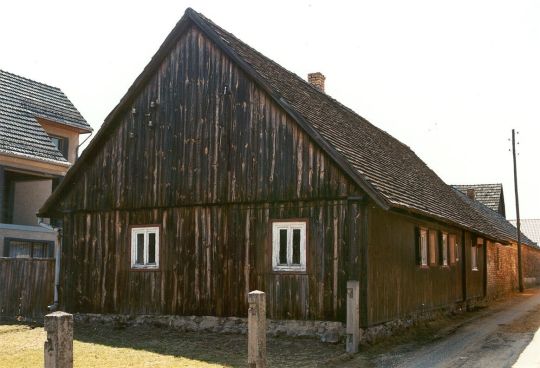 Schrotholzhaus in Trebendorf