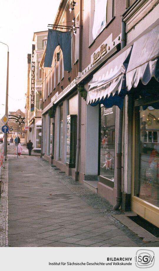 Straßenzug in Weißwasser