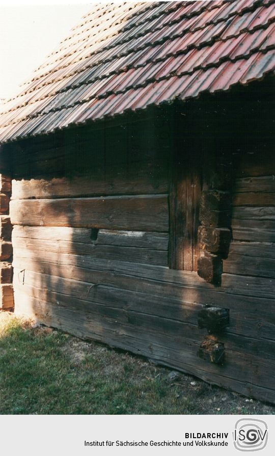 Schrotholzscheune in Weißkeißel