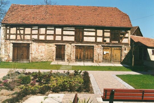 Dorfplatz in Groß Radisch