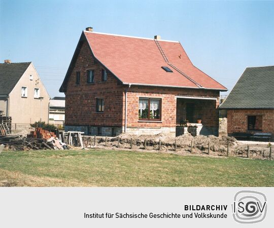 Bau neuer Wohnhäuser in Schleife