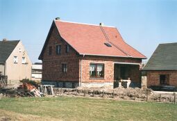 Bild: Bau neuer Wohnhäuser in Schleife