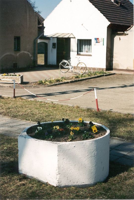 Dorfplatz in Mühlrose