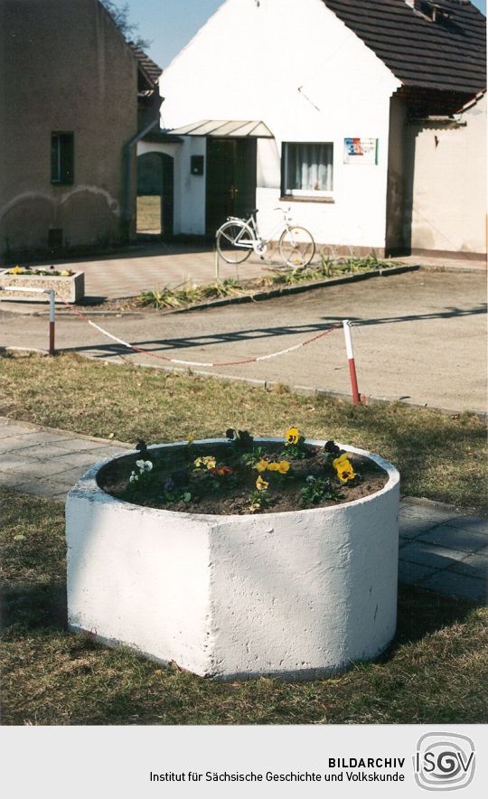 Dorfplatz in Mühlrose