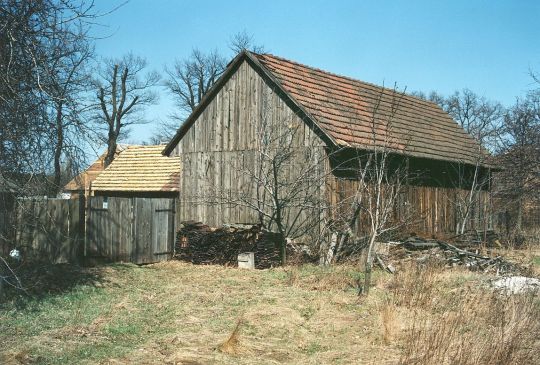 Scheune eines Mühlroser Kleinbauernhofes