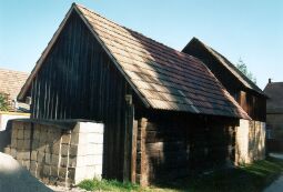 Bild: Schrotholzscheune in Weißkeißel