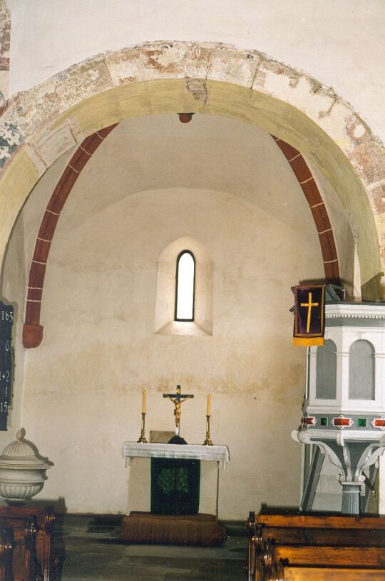 Altarrraum in der Kirche zu Struppen