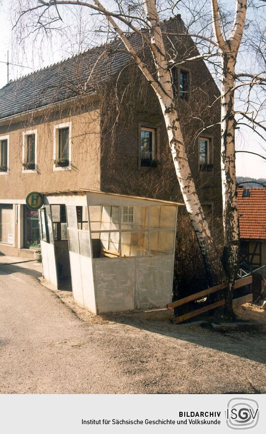 Bushaltestelle in Hohnstein