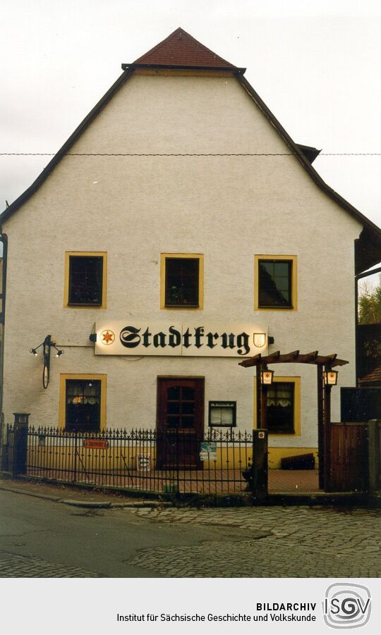 Gaststätte "Stadtkrug" in Dohna