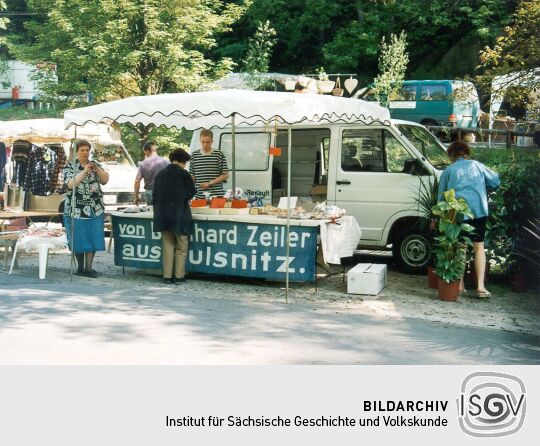 Verkaufsstand der Pfefferküchlerei Zeiler