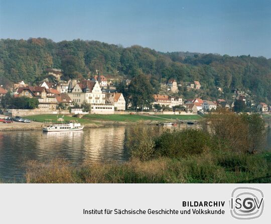 Blick nach Wehlen