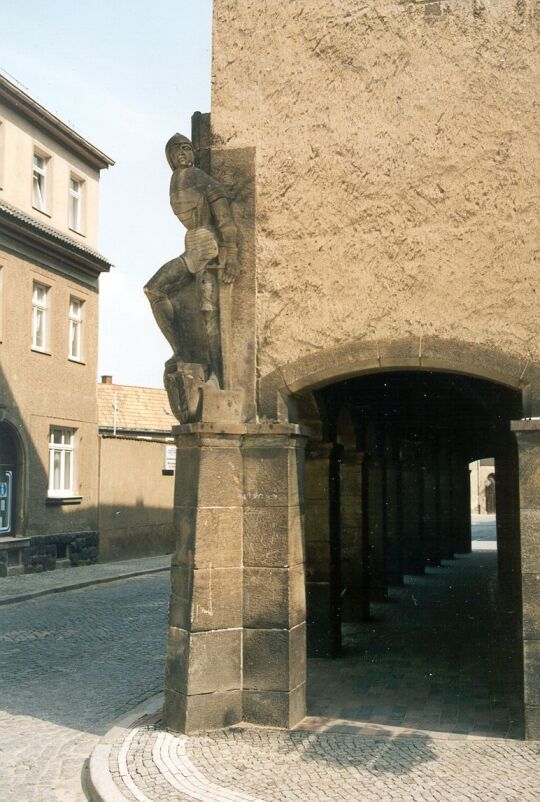 Laubengang am Ratskeller in Dohna