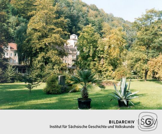 Im Kurpark von Bad Schandau