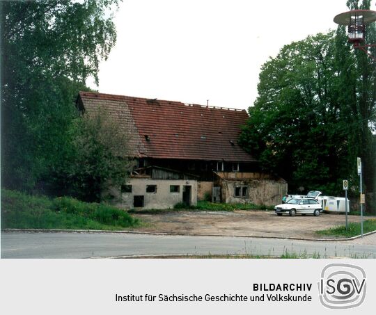 Ungenutztes Wohnstallgebäude in Dresden, Ortsteil Borsberg