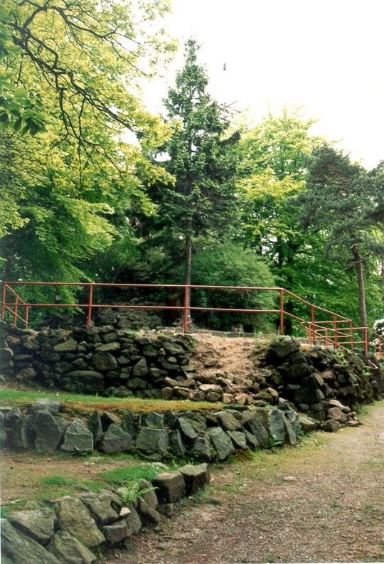 Freiterrassen vor der Bergwirtschaft Borsberg