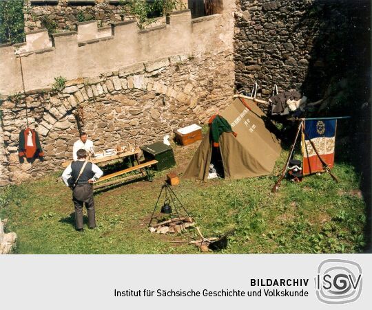 Napoleonlager zum Burgfest auf Schloß Kuckuckstein