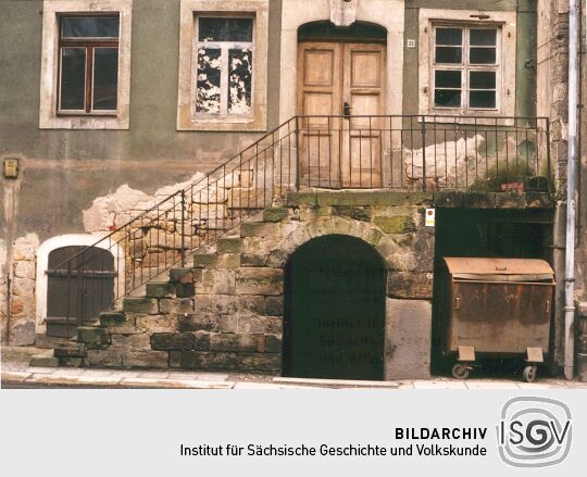 Treppenaufgang eines Wohnhauses in Königstein