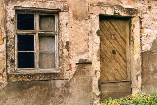 Eingangsbereich eines Hauses in Dohna
