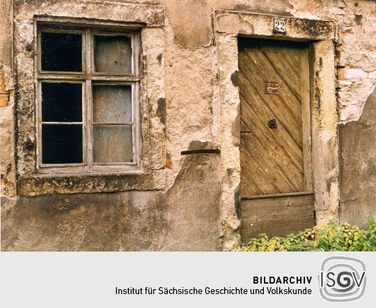 Eingangsbereich eines Hauses in Dohna